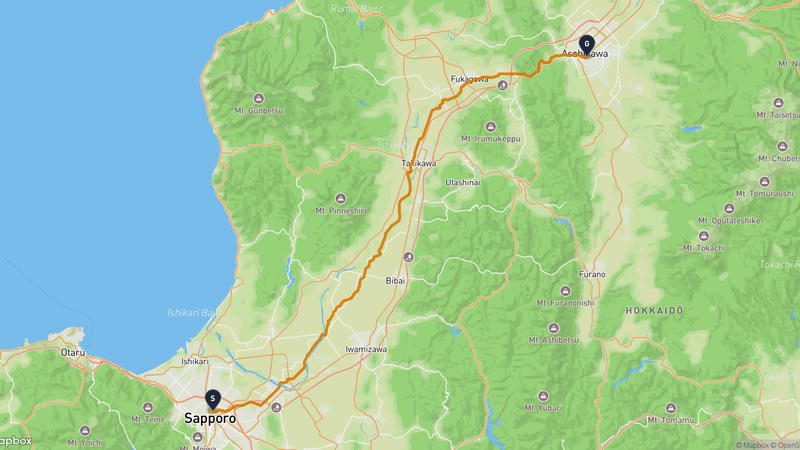 札幌啤酒博物館至常磐公園 徒步路线