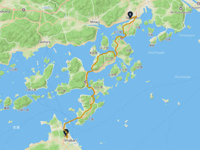 新尾道大橋 → 今治市