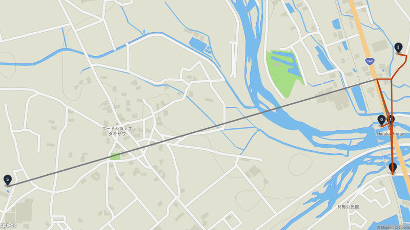 安曇野市 徒步路线