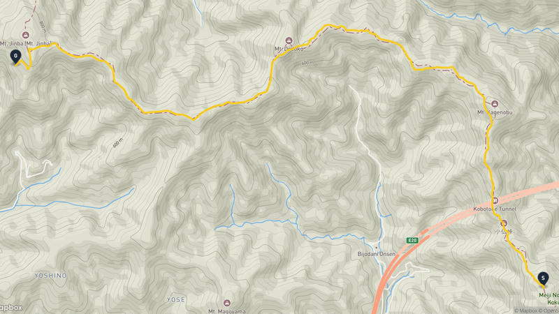 高尾山〜相模原市緑区 ハイキングルート