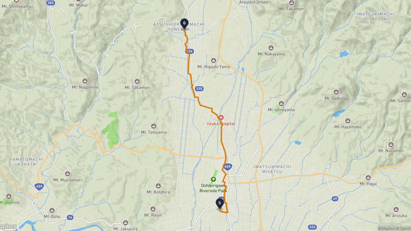喜多方市 ハイキングルート