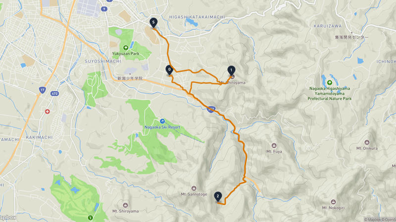 Nagaoka Hiking Route