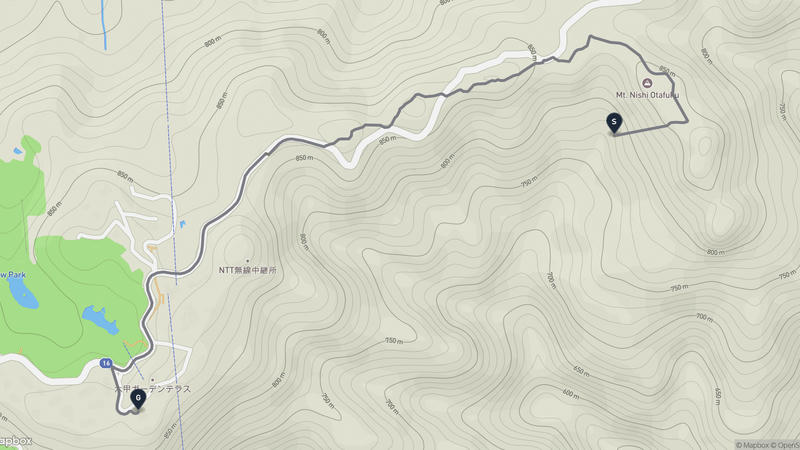 六甲山 徒步路线