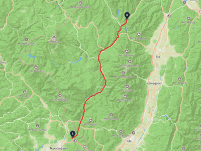 Magome-juku → Narai-juku