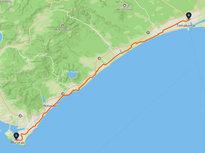 Etomo Peninsula → Tomakomai