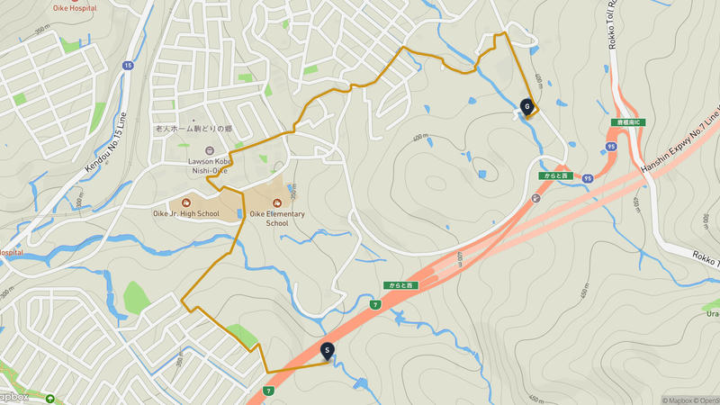 Kita Ward, Kobe Hiking Route