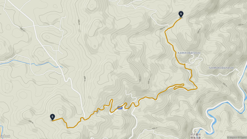 Shinshiro Hiking Route