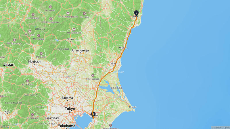 Chiba Prefectural Museum of Art to Iwaki Hiking Route