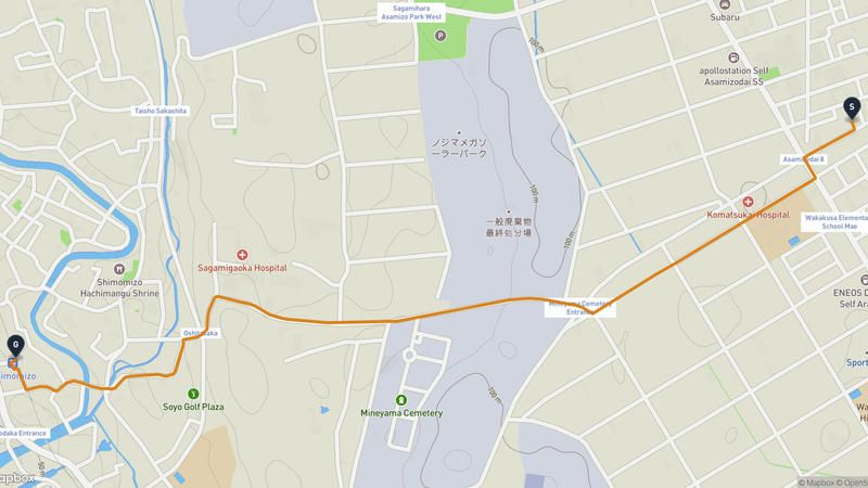 Minami Ward, Sagamihara Hiking Route