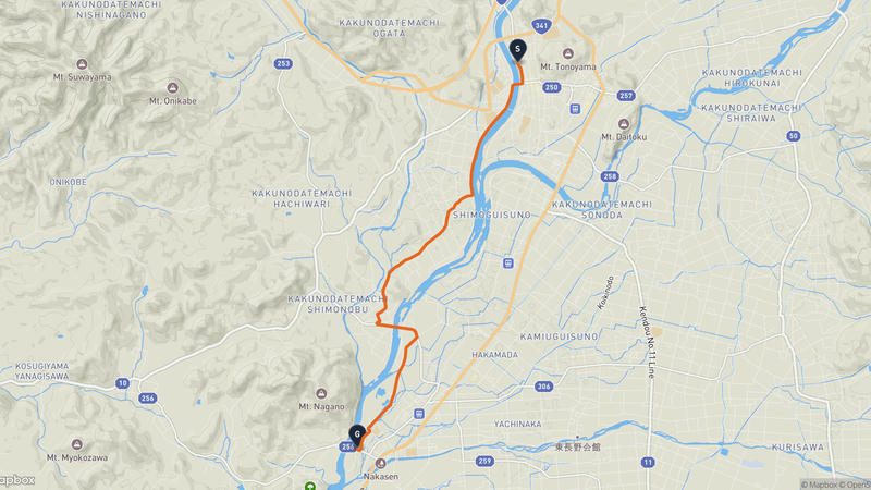 Semboku to Daisen Hiking Route