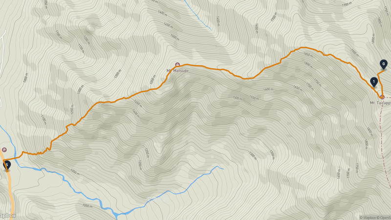 Yuzawa to Sen no Kurayama Hiking Route