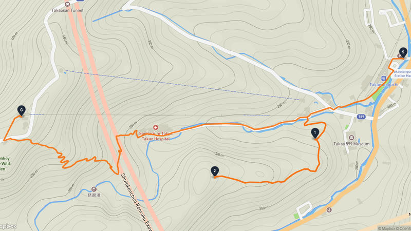 高尾山 登山路線