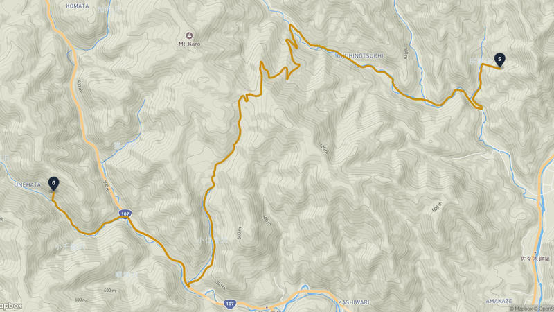 Sumita Hiking Route