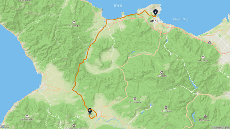 Otaru Canal to Kutchan Drive