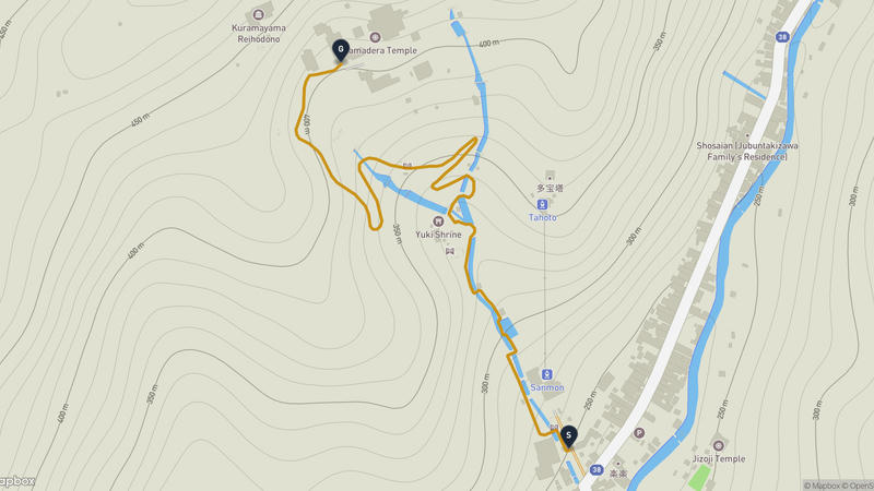 Kurama-dera Temple Hiking Route