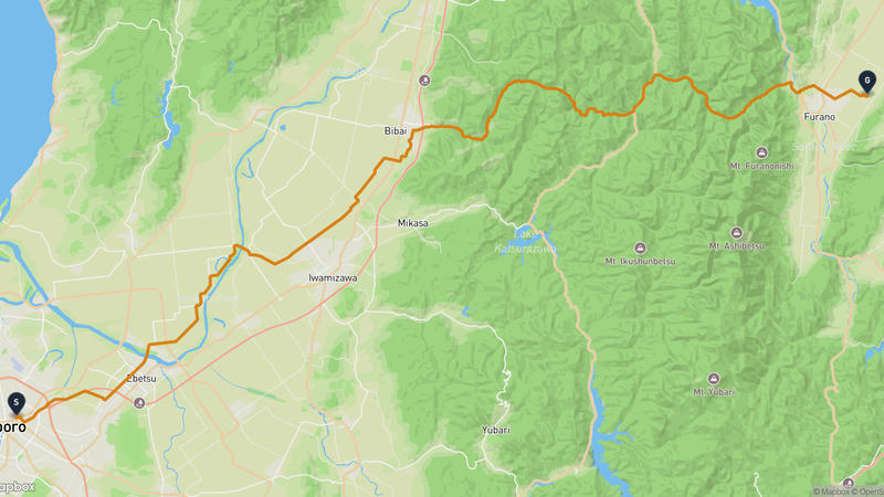 เส้นทางจักรยาน พิพิธภัณฑ์เบียร์ซัปโปโระ-Furano