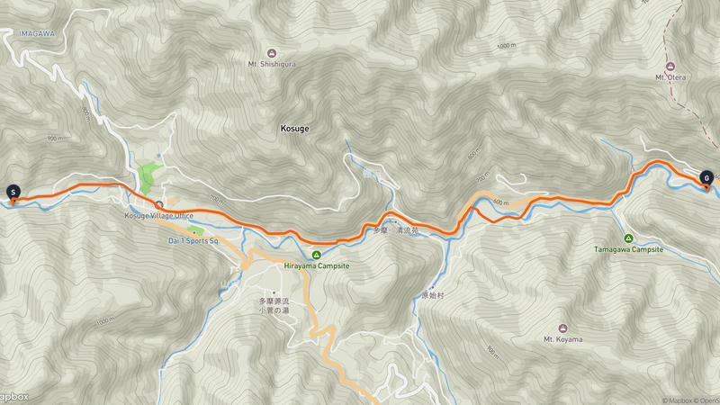 Kosuge Hiking Route
