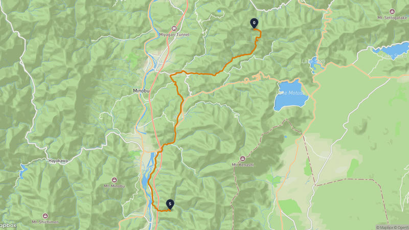 Minobu Hiking Route