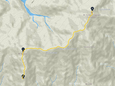 Tanzawa-Ōyama Quasi-National Park → Mount Tō