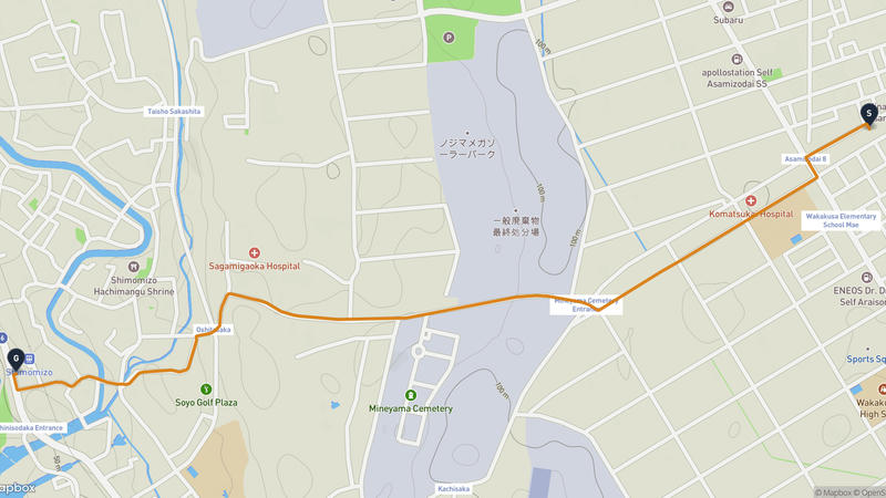 Minami Ward, Sagamihara Hiking Route