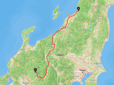 東白川村 → 村上市