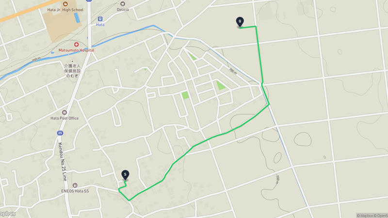 松本市 騎行路線