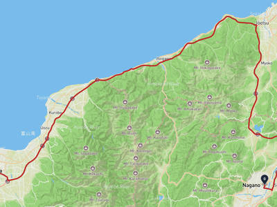 도야마성 → Nagano