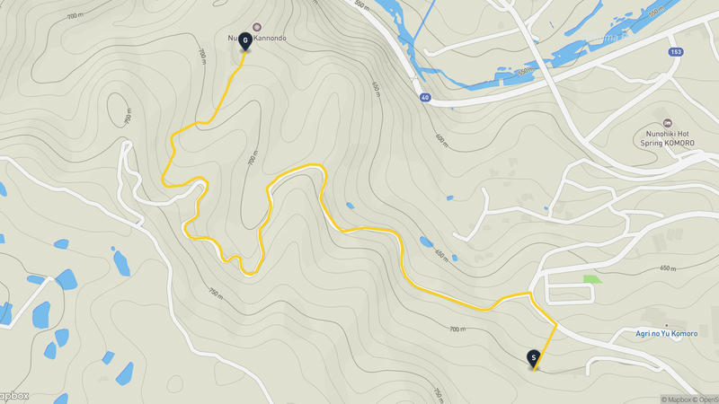 Komoro Castle to Komoro Hiking Route
