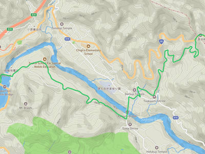高尾山 → 相模湖