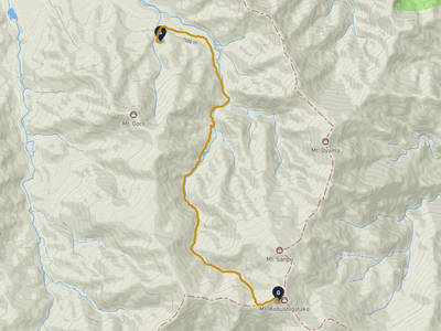 Kawakami → Mount Kobushi