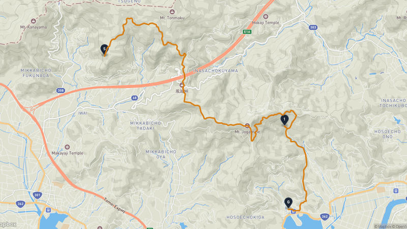 Hamana Ward, Hamamatsu Hiking Route