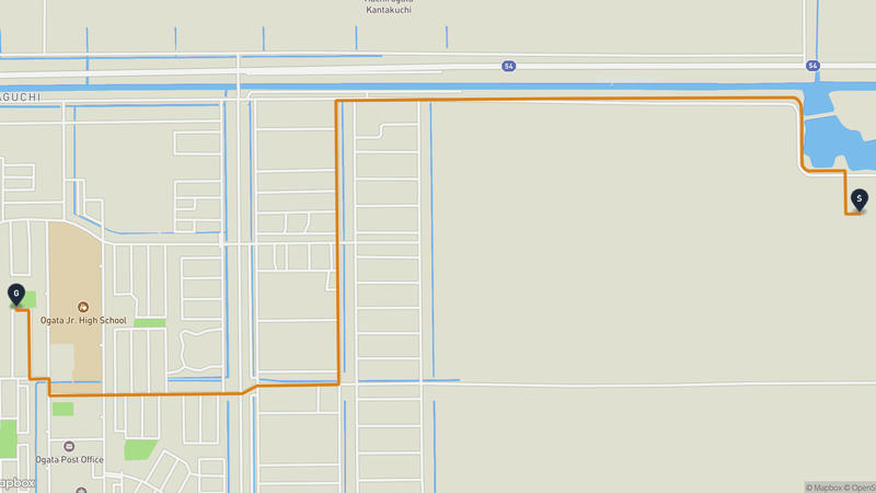 Ogata Cycling Route