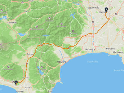 町田市 → 沼津市