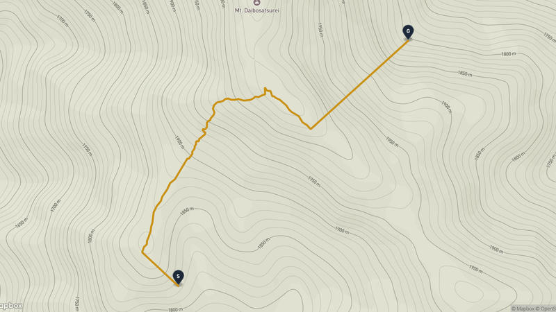 Mount Daibosatsu Hiking Route