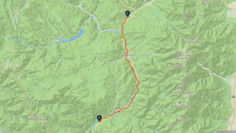 Okuwa to Kōzen-ji Temple Hiking Route