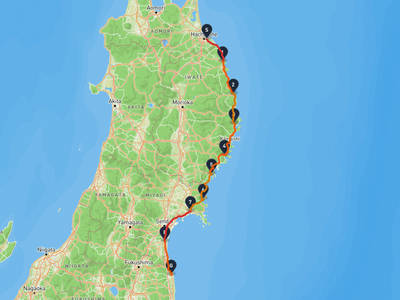 Hachinohe → Minamisoma