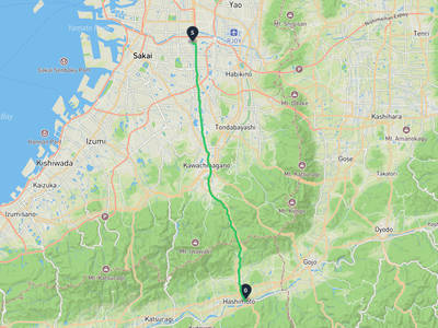 东除川 → 橋本市