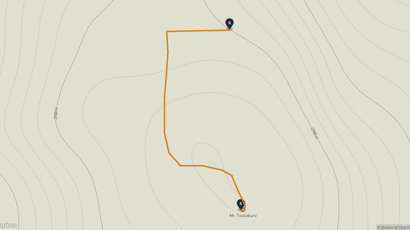 Mount Tsubakuro Hiking Route