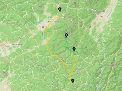 Magome-juku → Nakatsugawa