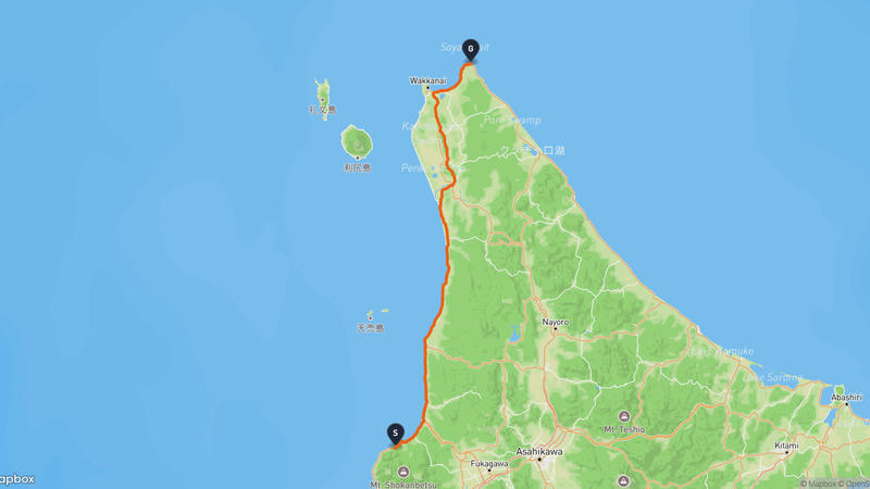 Mashike to Cape Sōya Drive