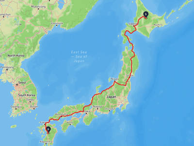 Mount Hokuchin → Misato