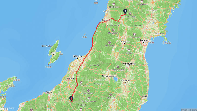 เส้นทางเดินป่า Minamiuonuma-Kaneyama
