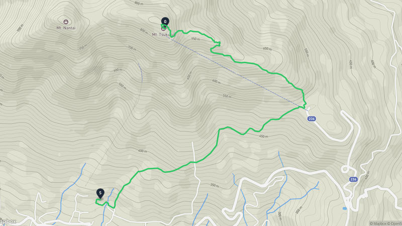 筑波山 登山路線