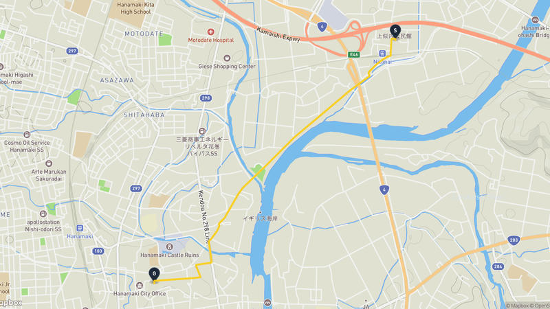 花巻市 登山路線