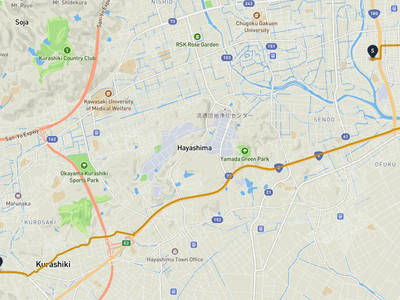岡山市北区 → 觀龍寺