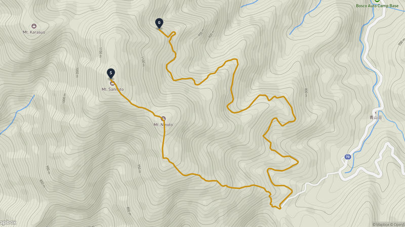 Hadano Hiking Route