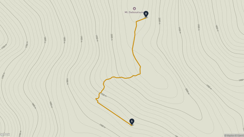 Mount Daibosatsu Hiking Route