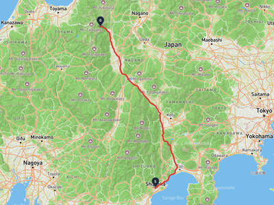 駿府城 → 莲华岳