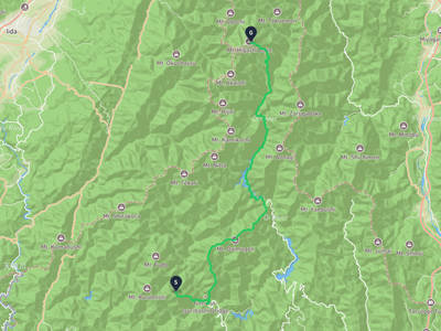 川根本町 → 荒川岳