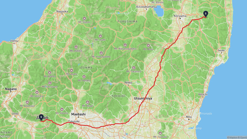 เส้นทางเดินป่า Tamura-Karuizawa